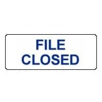 File Closed labels