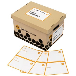 zLB10010 Marbig Archive Box Labels