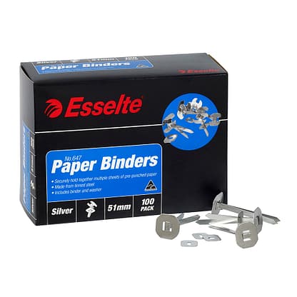 Esselte No. 647 51mm Paper Binder Pins