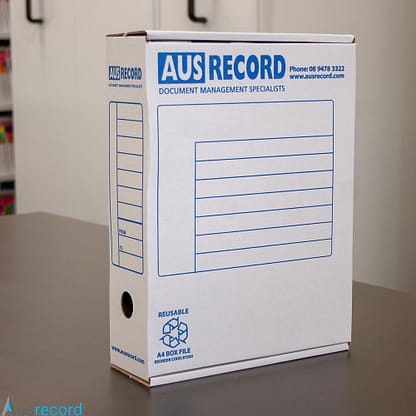 Ausrecord A4 box file